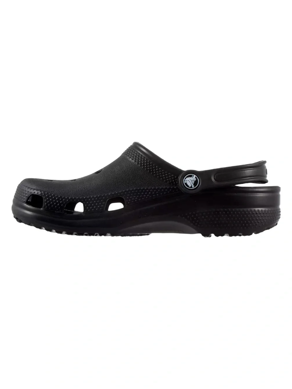 CROCS Men’s Classic Clogs in Black Size 8 women size 10